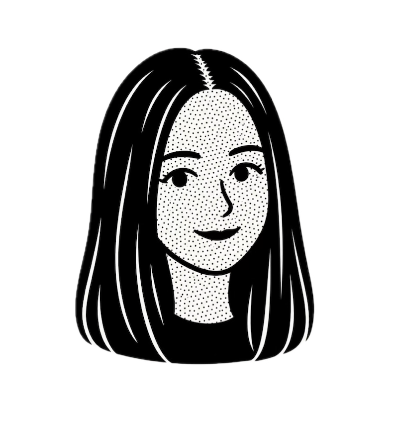 Iryna Havryliuk illustrated portrait